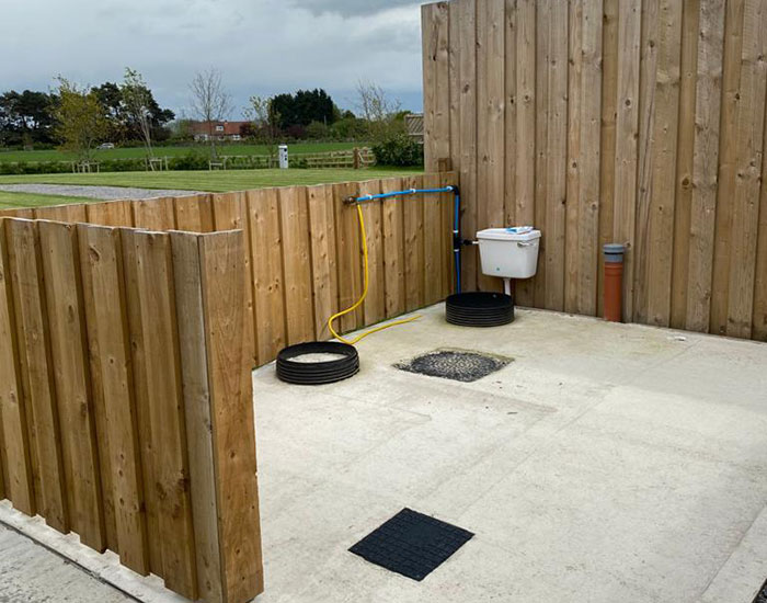 Waste Disposal at Earswick Caravan Site